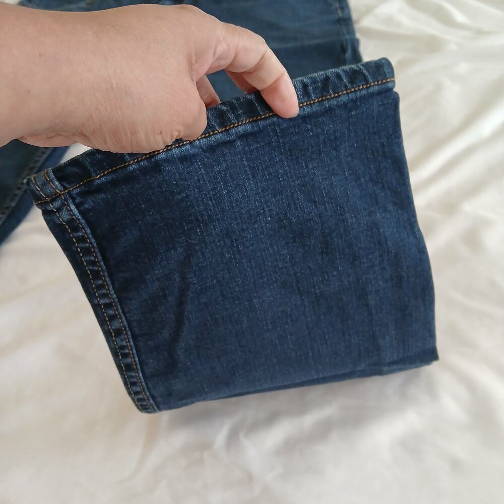 Lee Jeans Men’s 38x29 Dark Blue Wash Stretch Straight Leg Classic Fit Cone Denim - Picture 7 of 15